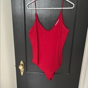 Gaze Vibrant Red Bodysuit